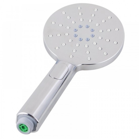 Round Chrome ABS 3 Function Handheld Shower Only